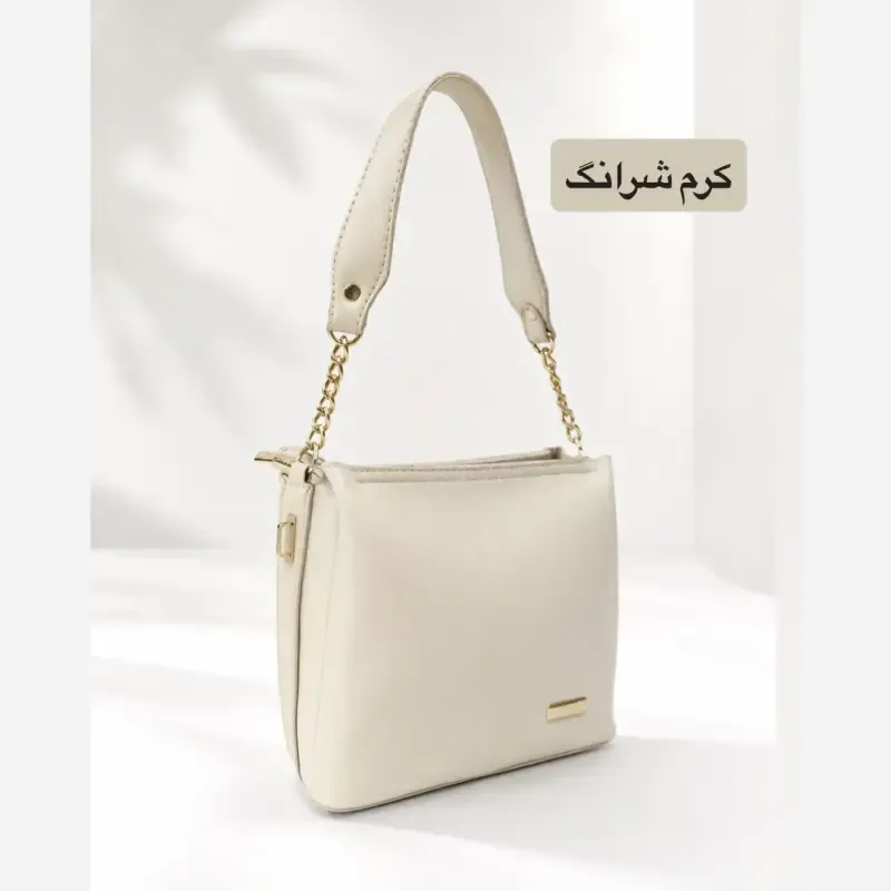کیف زنانه چرم مصنوعی رسمی و روزمره با بند بلند - تصویر 17