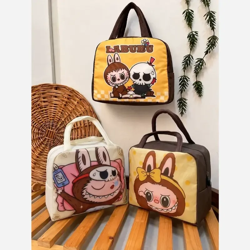 کیف غذای عایق دار مدل لبوبو برزنتی ضدآب - تصویر 2