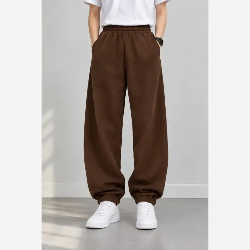 شلوار جاگر دورس دو نخ مردانه دمپا کش سایز L XL XXL - تصویر 2