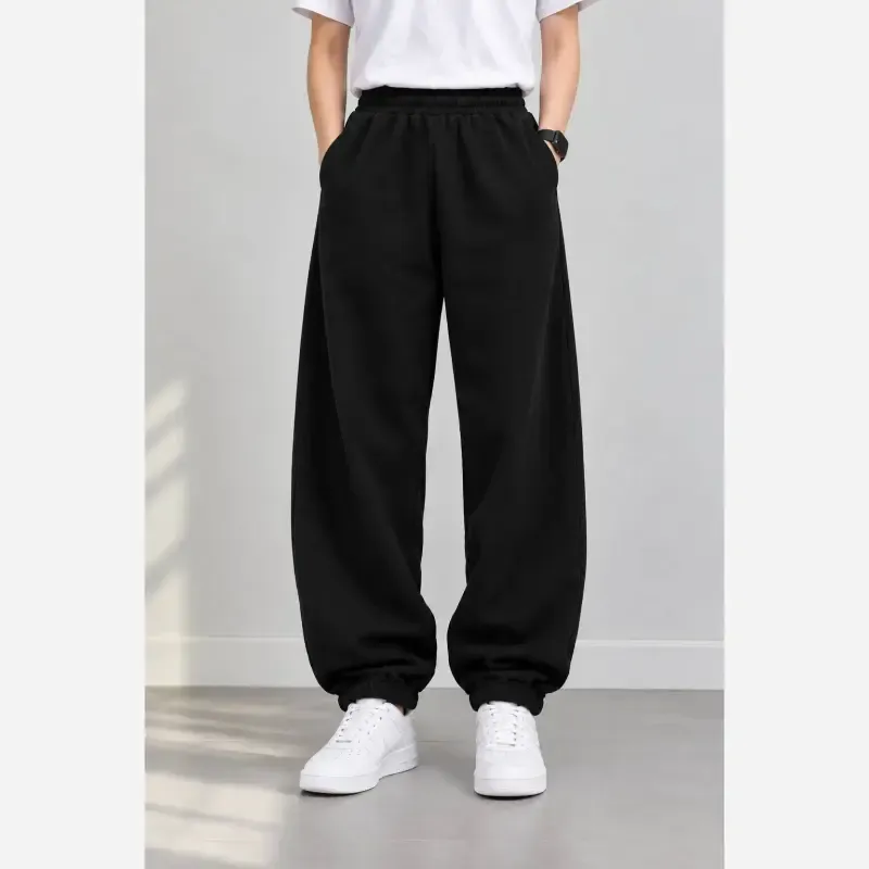 شلوار جاگر دورس دو نخ مردانه دمپا کش سایز L XL XXL